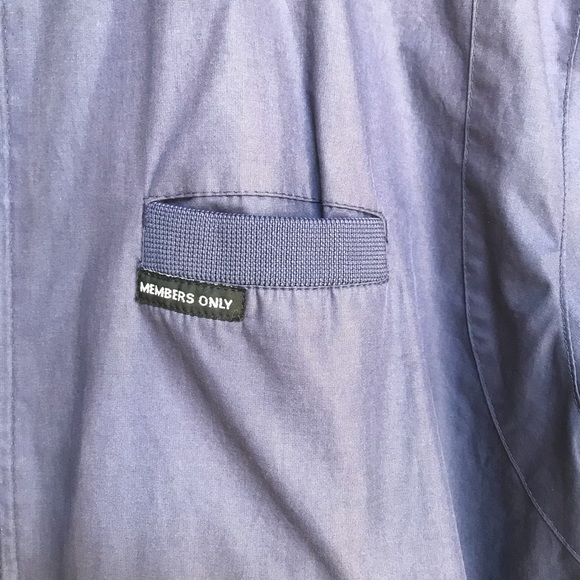 Vintage Navy Blue Members Only Jacket - Picture 2 of 6